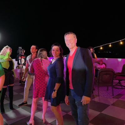 Movie set " Face The Beat"